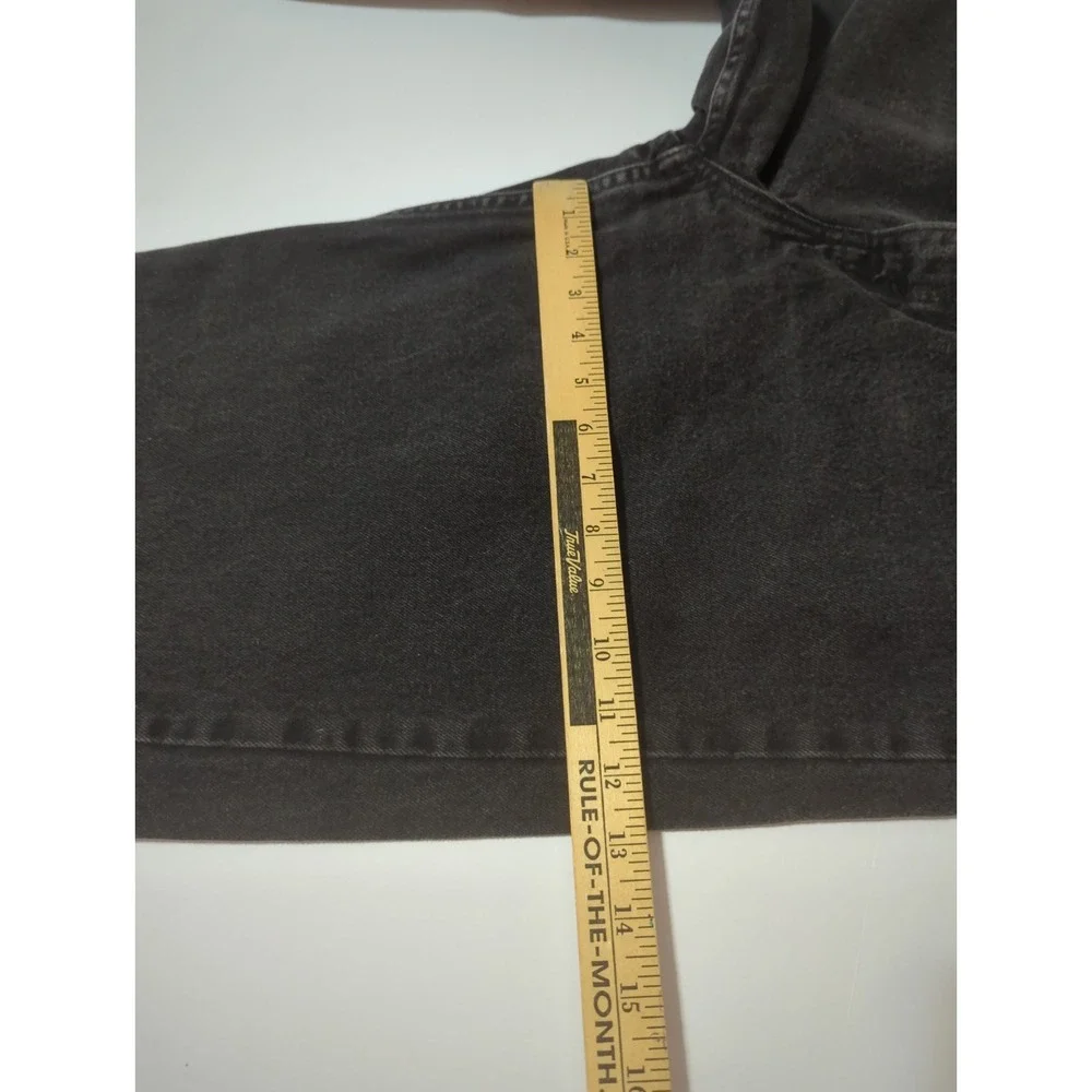 Vtg 90s Levis 960 Loose Fit Straight Leg Jeans 31x31 USA Orange Tab Washed Black
